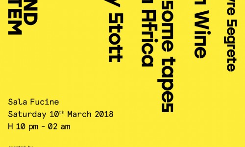 Questo sabato il primo appuntamento di OGR Soundsystem con Andy Stott, Awesome Tapes From Africa, Palm Wine e Manovre Segrete.ù